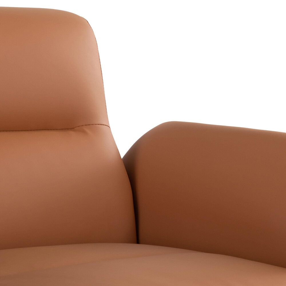 Lumisource Petal Accent Chair in Camel, , large