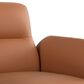 Lumisource Petal Accent Chair in Camel, , large