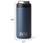 YETI Rambler 12 Oz Colster Slim Can Cooler in Rescue Red, , large