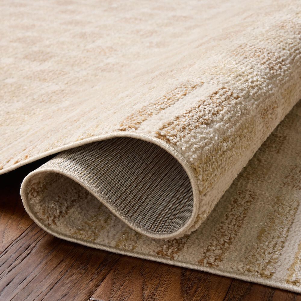 Chris Loves Julia x Loloi Calvin Bone and Natural 5'3" x 7'6" Area Rug, , large