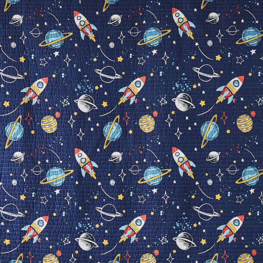 Levtex Galaxy 3-Piece Full/Queen Quilt Set in Navy, , large