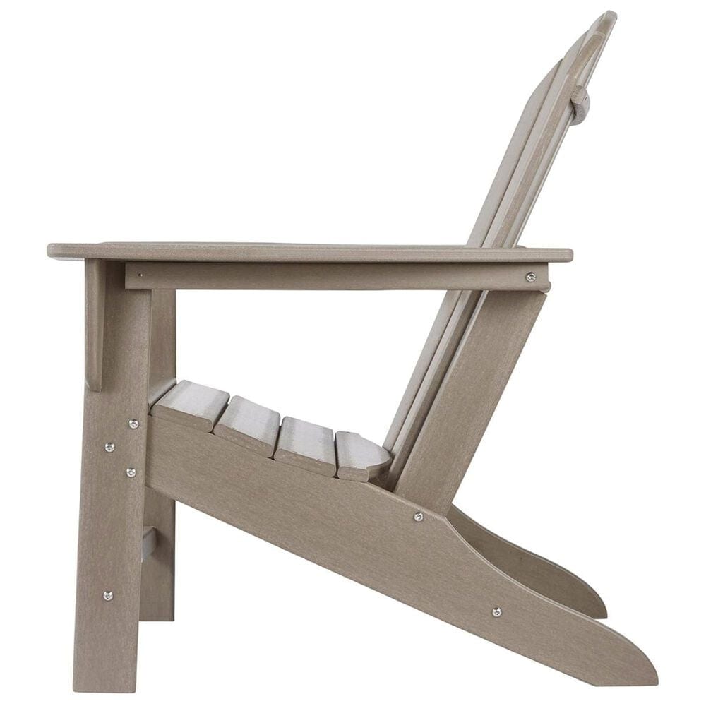 Ashley Sundown Treasure Adirondack Chair in Grayish Brown, , large