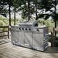 Tytus Fresno 5-Burner LP/NG Convertible Grill in Gunmetal Gray and Ash Stone, , large