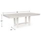 Ashley Robbinsdale Dining Table in Antique White - Table Only, , large