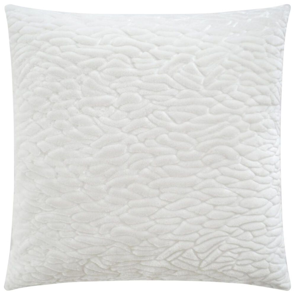 D.V.Kap Inc 24" Feather Down Decorative Throw Pillow in Callard-Snow, , large
