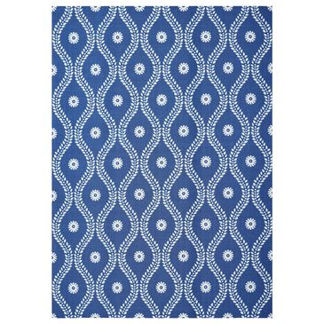 Nourison Home & Garden RS085 10" x 13" Navy Indoor/Outdoor Area Rug, , large
