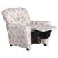 Brazil Tween Kids Recliner in Rainbow Bella with Cupholder, , large
