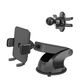 The Mighty Mount Simple Cradle Combo with Vent and Dash Mount Base in Black, , large
