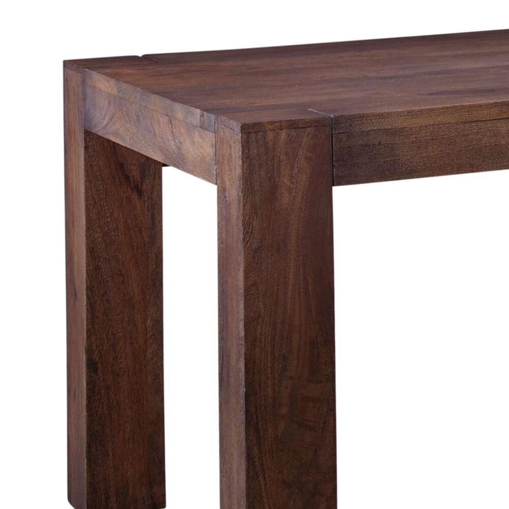 Bassett Mirror Company Walsh and Oliver 7-Piece Rectangular Dining Set in Rustic Brown, , large