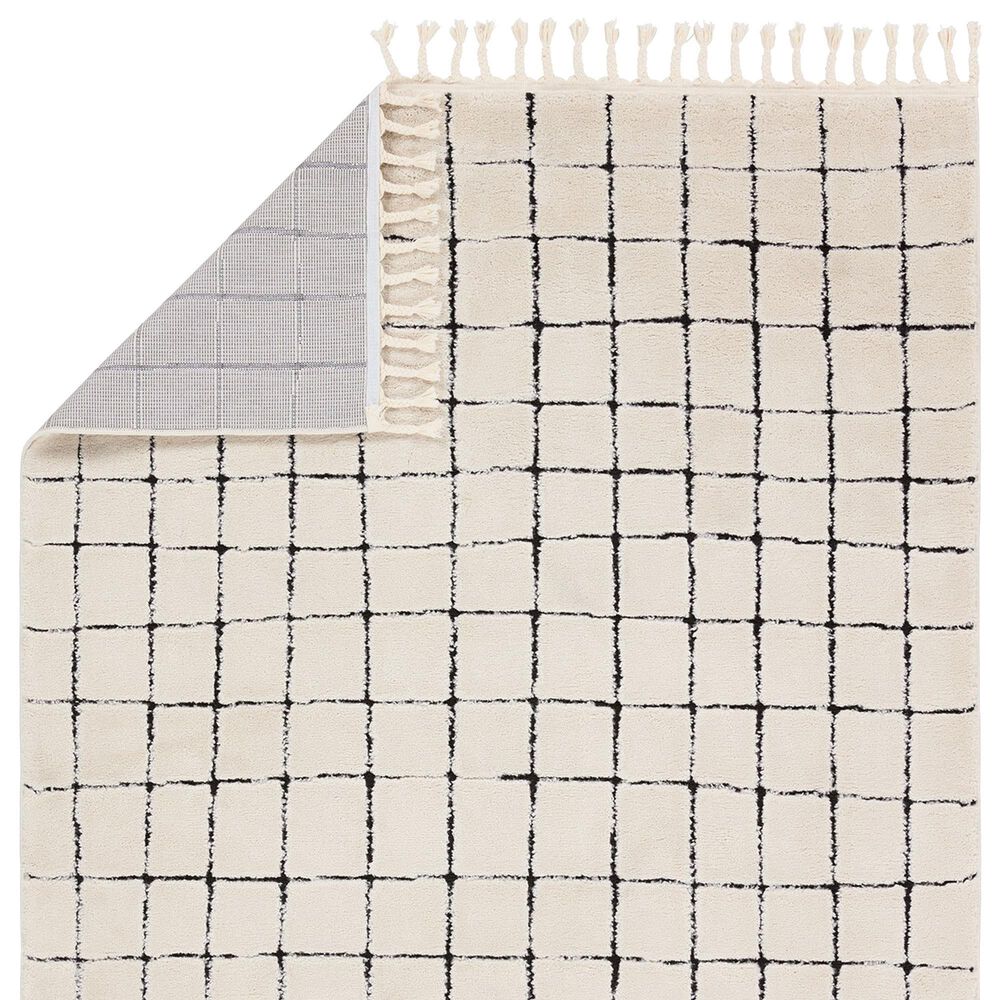 Jaipur Jaida Align Gray Morn and Phantom 5&#39; x 7&#39; Area Rug, , large