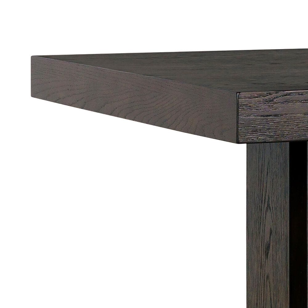 Millenium Burkhaus Rectangular Counter Dining Table in Brown Oak - Table Only, , large