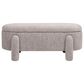 Jennifer Taylor Home Hugo Storage Bench in Speckled Beige, , large