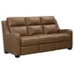 Barcalounger Ayden Power Sofa in Hillwood Toffee, , large