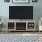 DHP Marabella 70" TV Stand with Fireplace in Blonde Oak, , large