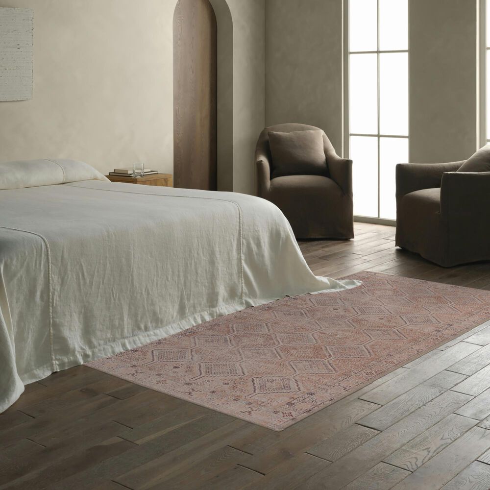 Jaipur Kindred Spanish Villa and Soft Pink 3&#39;9&quot; x 6&#39; Area Rug, , large