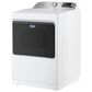 Maytag 7.4 Cu Ft. Smart Front Load Electric Dryer with Pet Pro Option in White, , large