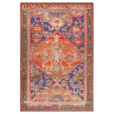Jaipur Garcia Sancho 5" x 8" Purple Reign and Caramel Area Rug, , large