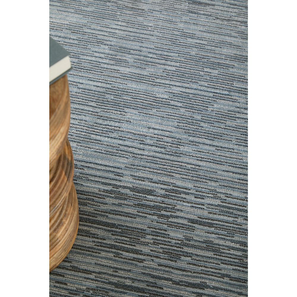 Feizy Priestley Blue 2'6" x 7'3" Runner, , large