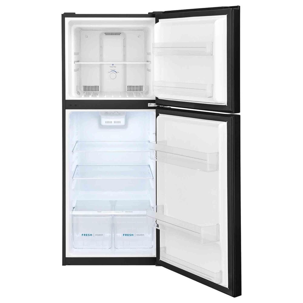 Frigidaire 11.6 Cu. Ft. Top Freezer Apartment-Size Refrigerator in Black, , large