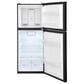 Frigidaire 11.6 Cu. Ft. Top Freezer Apartment-Size Refrigerator in Black, , large