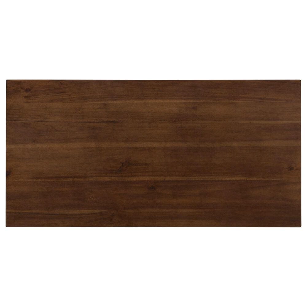 Linon Home Decor Claridge Bar Height Pub Table in Rustic Brown - Table Only, , large