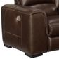 Ashley Alessandro Power Reclining Console Loveseat in Walnut, , large