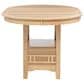 Pacific Landing Lavon 5-Piece Oval Counter Height Dining Set in Light Oak, , large