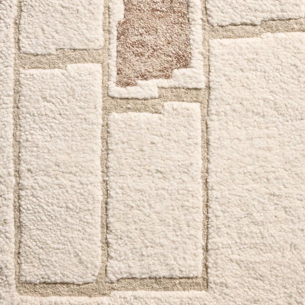 Loloi Octavia 5&#39;6&quot; x 8&#39;6&quot; Ivory and Natural Area Rug, , large
