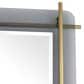 Eichholtz Quinn Mirror in Smoked and Brushed Brass, , large
