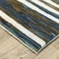 Oriental Weavers Reed RE05A 7"10" x 10"10" Ivory and Blue Area Rug, , large