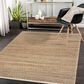 L&R Resources Natural Fiber 03386 5" x 7"9" Natural Area Rug, , large