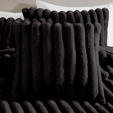 Hallmart Collectibles Ethan 20" x 20" Square Throw Pillow in Black, , large