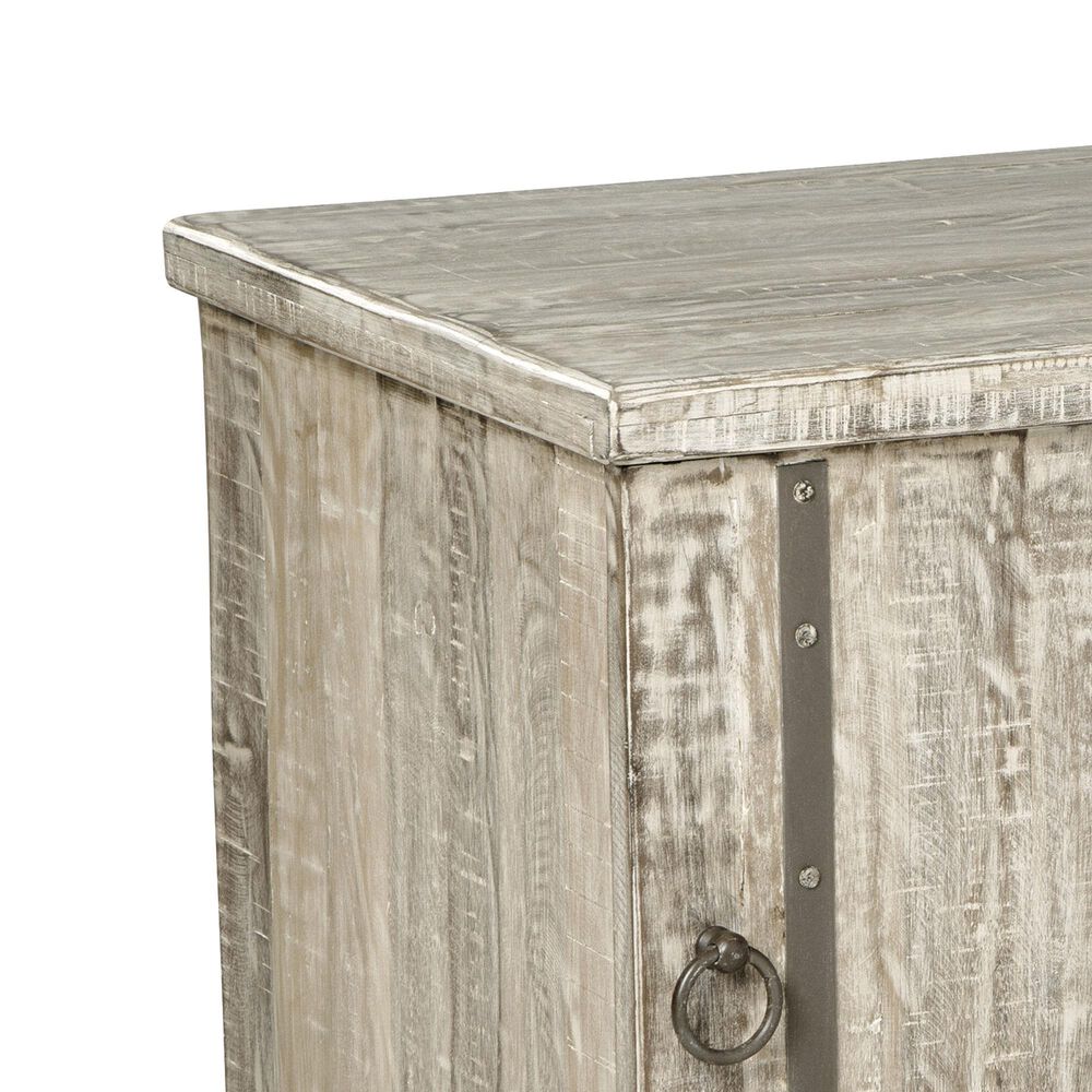 Ashley Laddford Accent Cabinet in Antique Brown and Whitewash, , large