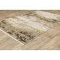Oriental Weavers Bauer Abstract Silence 6"7" x 9"6" Gold Area Rug, , large