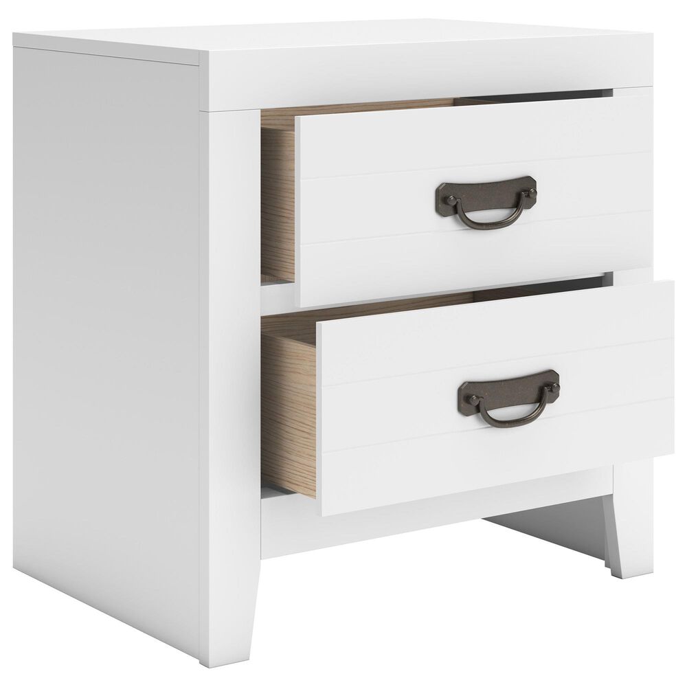 Ashley Binterglen 5-Piece Queen Panel Bedroom Set in White, , large