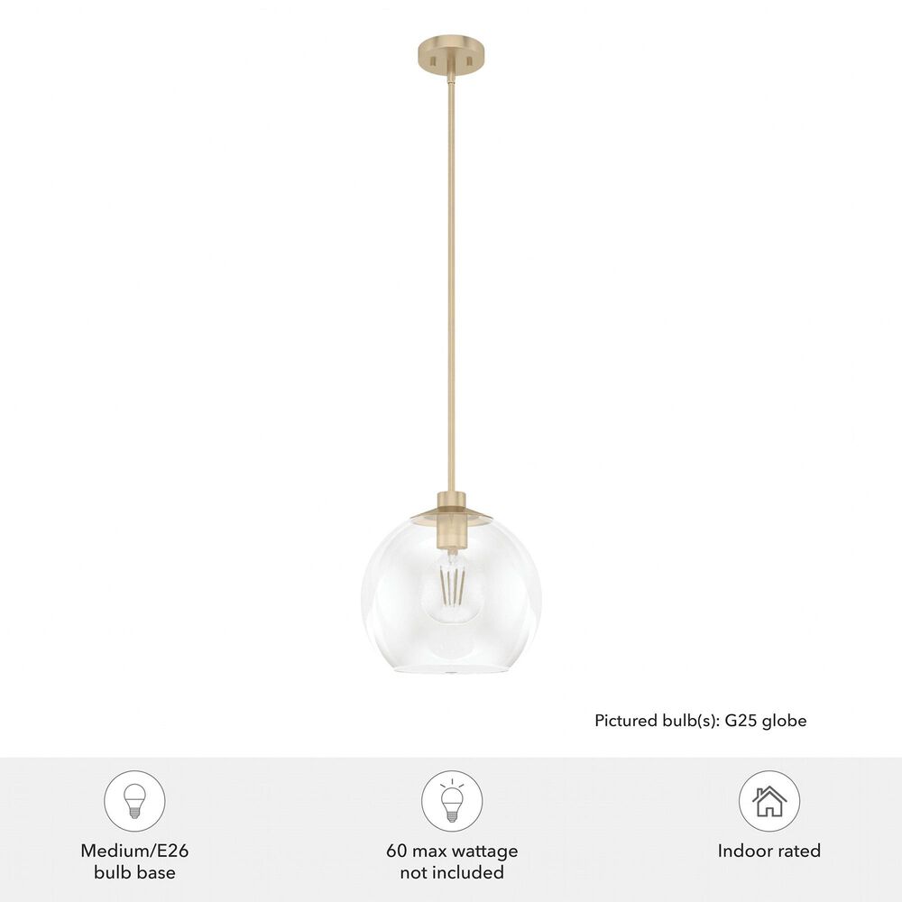 Hunter Xidane 1-Light Medium Pendant in Alturas Gold, , large