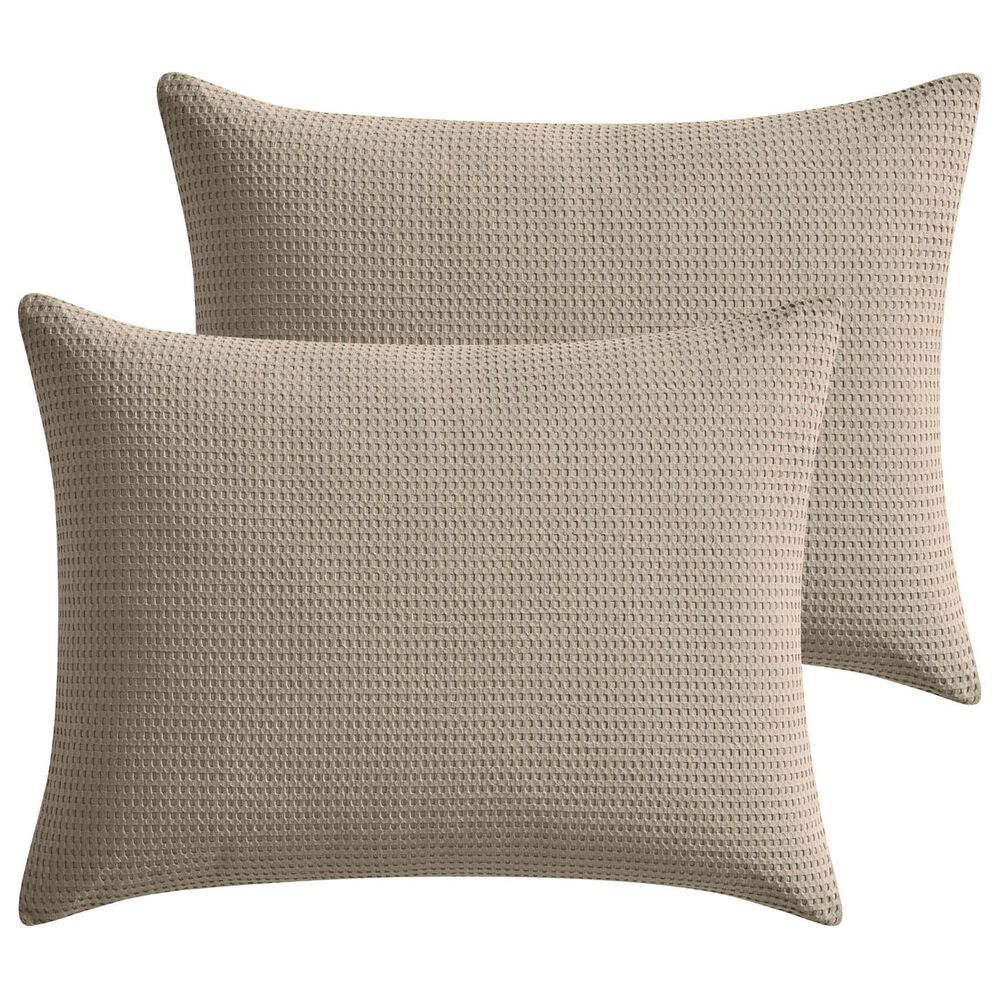 Hallmart Collectibles Wailani 3-Piece Queen Comforter Set in Oatmeal, , large