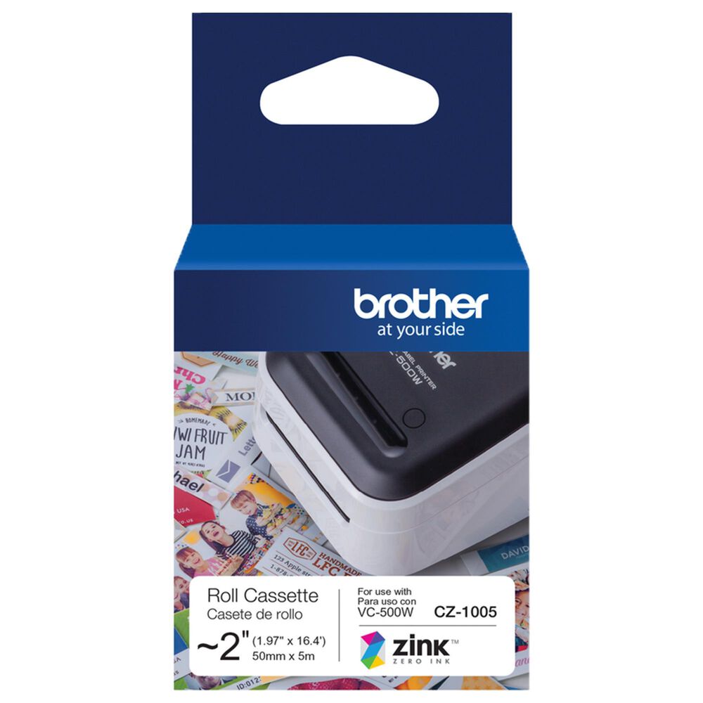 Brother Continuous Label Paper Roll &#40;2&quot;x16.4&#39;&#41;, , large