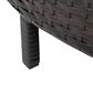 HOMLUX 5 Pieces All-Weather Brown PE Rattan Wicker Sofa Set in Beige, , large