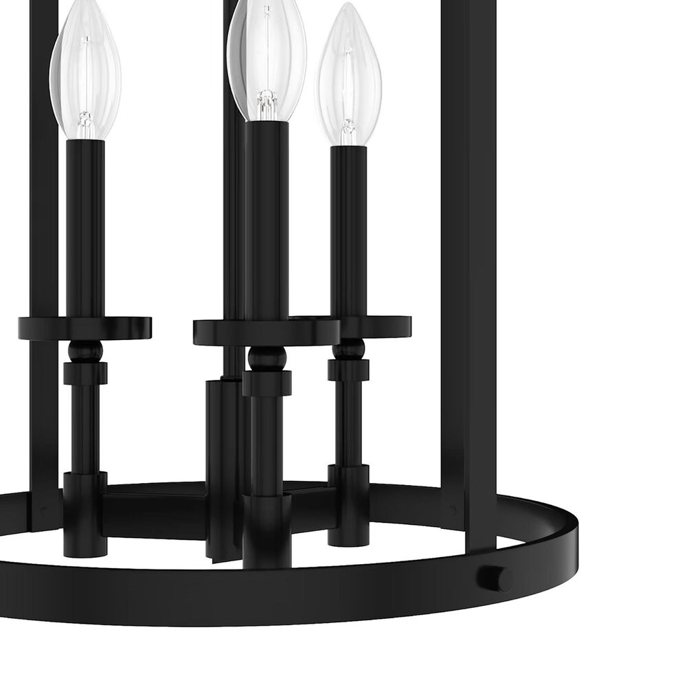 Hunter Briargrove Small Foyer Light in Matte Black, , large