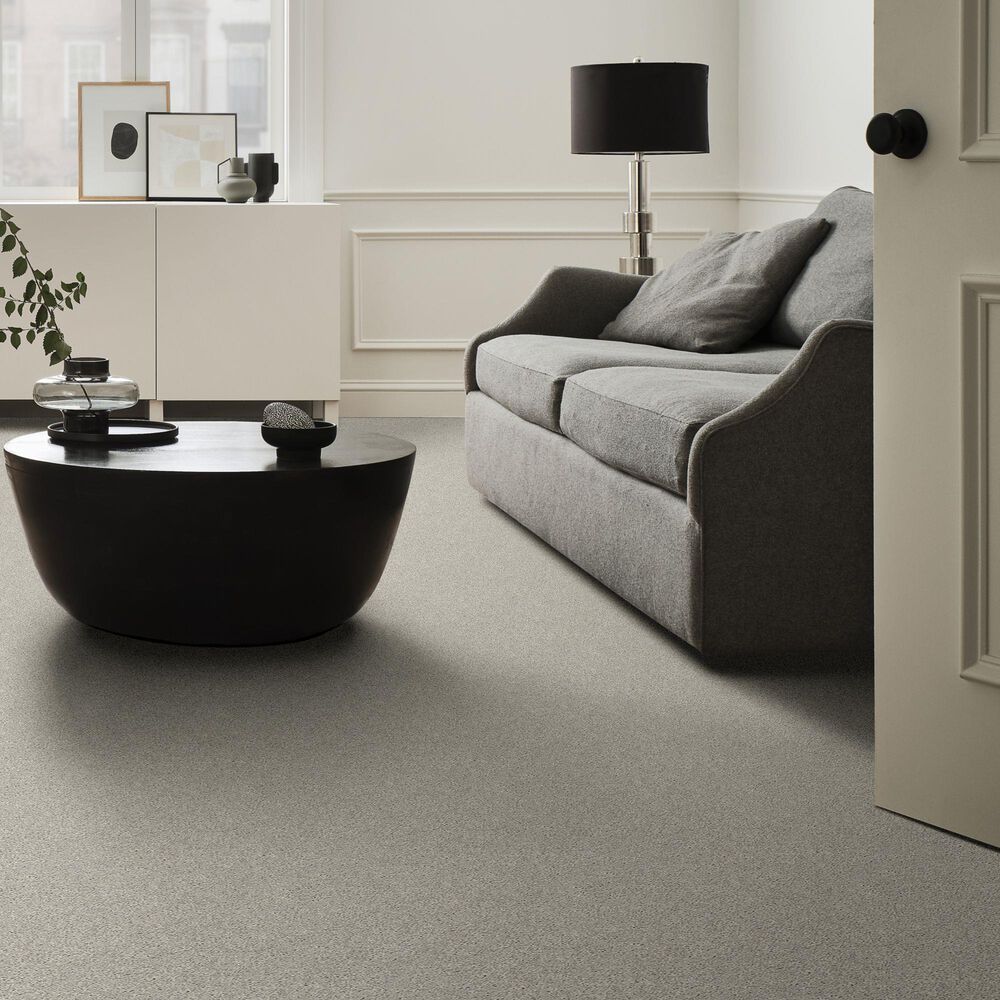 Shaw Simply the Best Cabana Life Solid Carpet in Weathered, , large