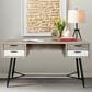 Blue River Bridges Desk in Natural and Gray, , large