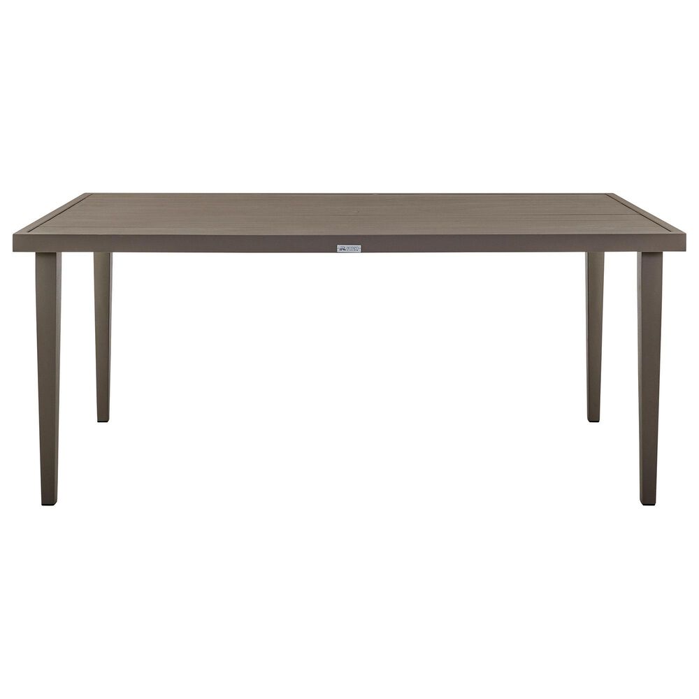 Blue River Grenada Outdoor Rectangular Dining Table in Gray - Table Only, , large