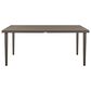 Blue River Grenada Outdoor Rectangular Dining Table in Gray - Table Only, , large