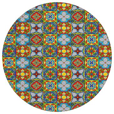 Dalyn Rug Company Kendall KE20 8" Round Multicolor Area Rug, , large