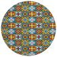 Dalyn Rug Company Kendall KE20 8" Round Multicolor Area Rug, , large