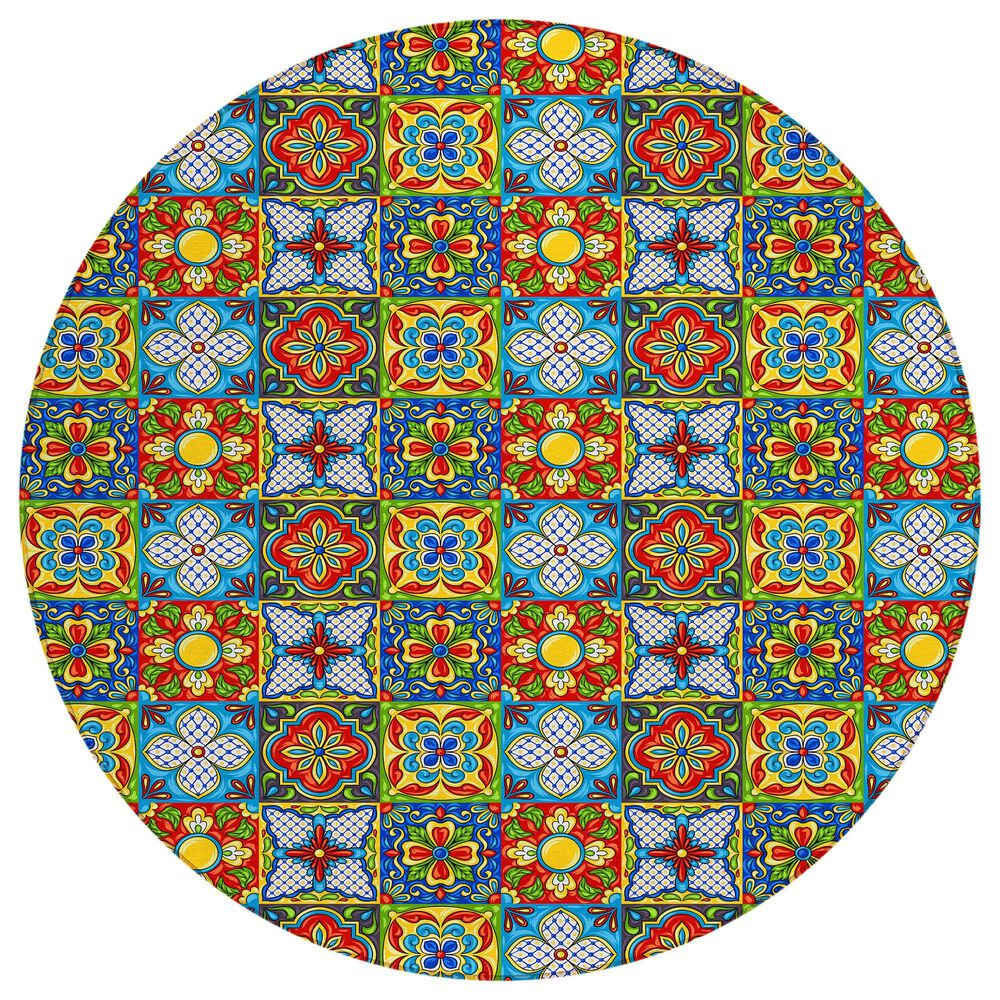 Dalyn Rug Company Kendall KE20 8" Round Multicolor Area Rug, , large