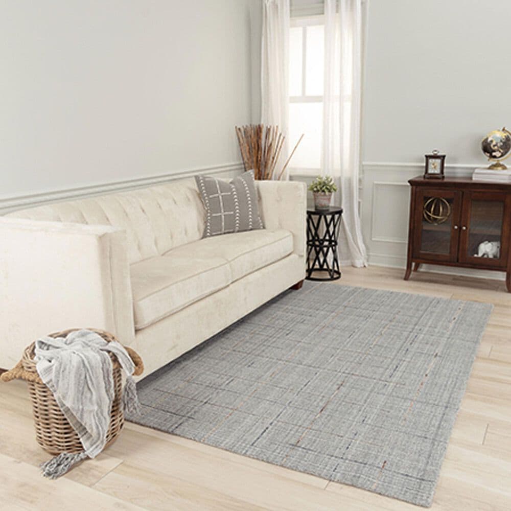 RIZZY Kiki 7&#39;6&quot; x 9&#39;6&quot; Grey Area Rug, , large