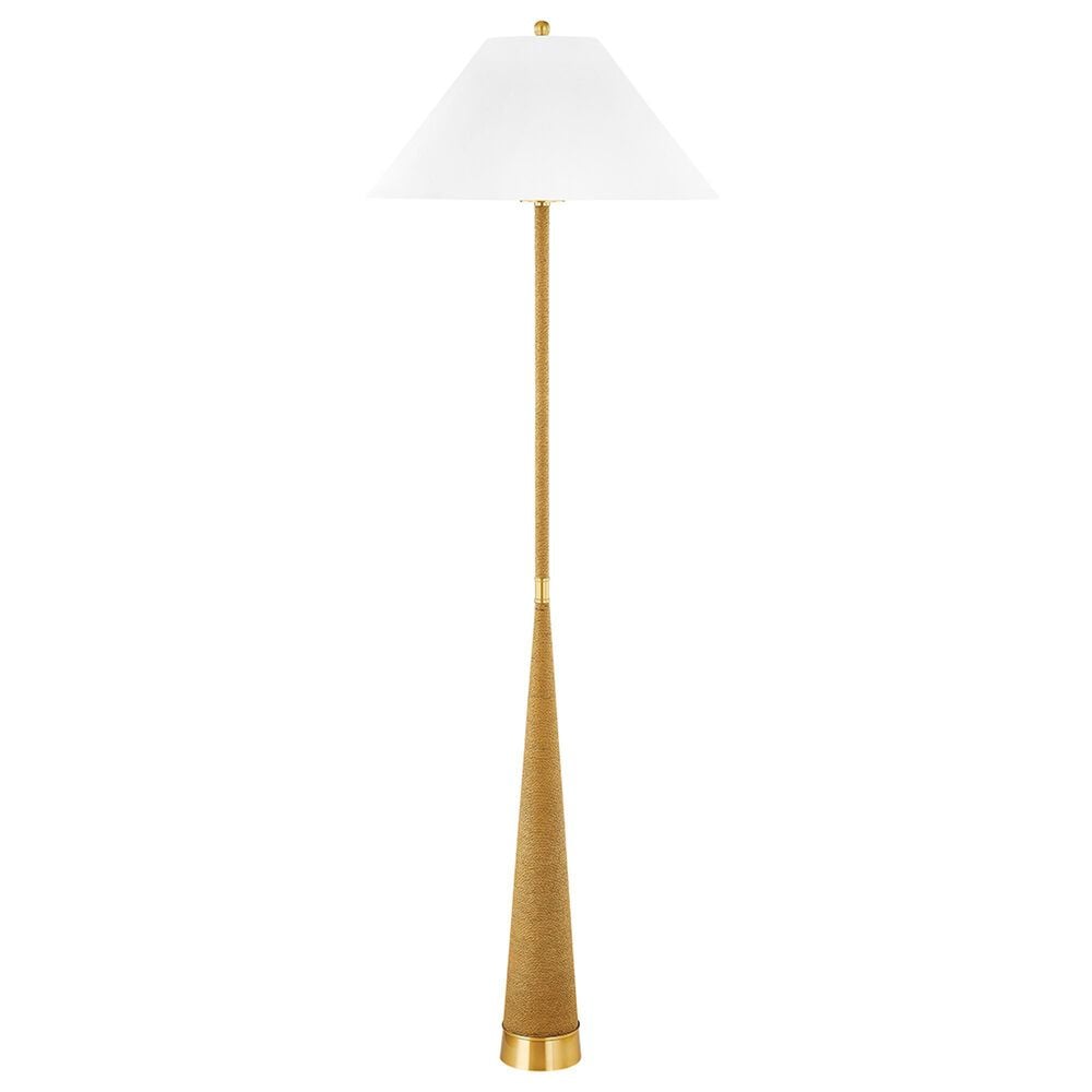 Mitzi Lighting Indie Floor Lamp in Aged Brass, , large