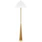Mitzi Lighting Indie Floor Lamp in Aged Brass, , large